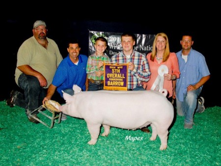 5th Overall Yorkshire Barrow