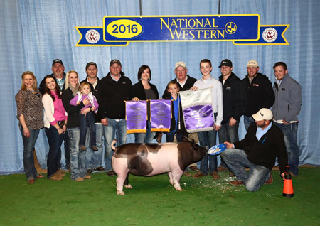 Blake Logan Sure Champ Pig NWSS