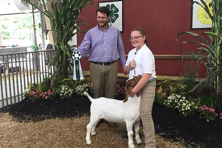 18 Carroll County Fair, Grand Champion Rate of Gain,Shown by Hannah Staub TEST