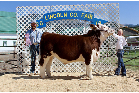 18 Lincoln Co Fair, Reserve Champion, Oakley Hepworth Test